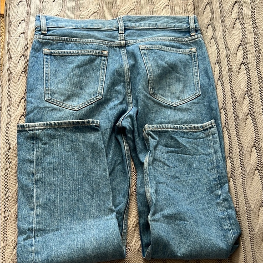 COS Men's Denim Blue Straight Jeans - Picture 8 of 8
